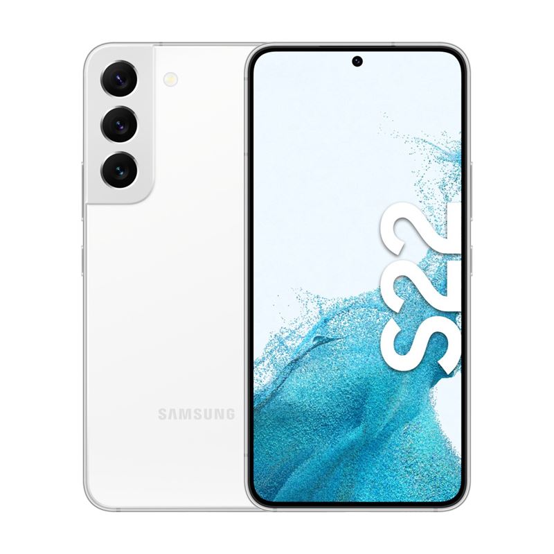 Samsung S22 5G (256GB/Phantom White) uden abonnement